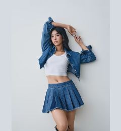 Снимка на Дамска дънкова риза GAP