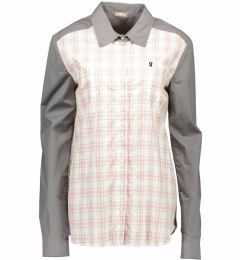 Снимка на Дамска карирана риза с дълъг ръкав