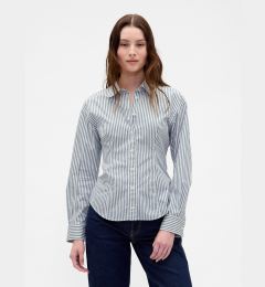 Снимка на Дамска риза от поплин GAP