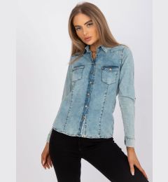 Снимка на Дамска риза. Fashionhunters i523_RO-KS-GMK-4009.95jasny niebieski