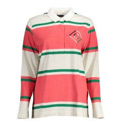 Снимка на Дамска розова поло риза с дълъг ръкав GANT