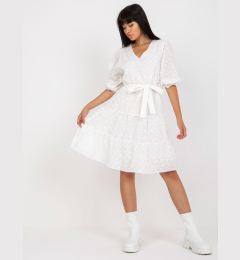 Снимка на Дамска рокля Fashionhunters White