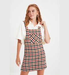 Снимка на Дамска рокля Trendyol Checked