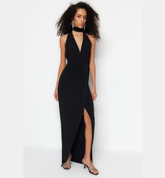 Снимка на Дамска рокля Trendyol TPRSS23AE00125/Black