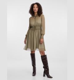 Снимка на Дамска рокля-риза в цвят каки ORSAY