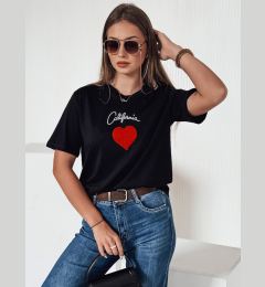 Снимка на Дамска тениска CALOV черна