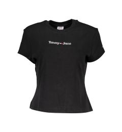 Снимка на Дамска черна тениска Tommy Hilfiger