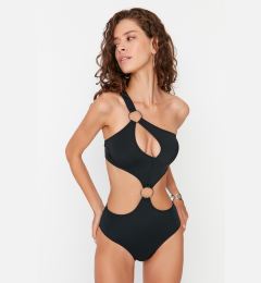 Снимка на Дамски бански Trendyol Leopard print