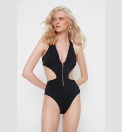 Снимка на Дамски бански Trendyol Zipper Detailed