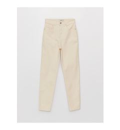 Снимка на Дамски дънки с висока талия