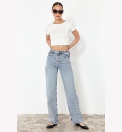 Снимка на Дамски дънки. Trendyol 90's