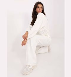 Снимка на Дамски едноцветни екрю панталони