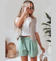 Снимка на Дамски зелени шорти RELAX TIME