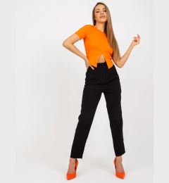 Снимка на Дамски панталон Fashionhunters Black