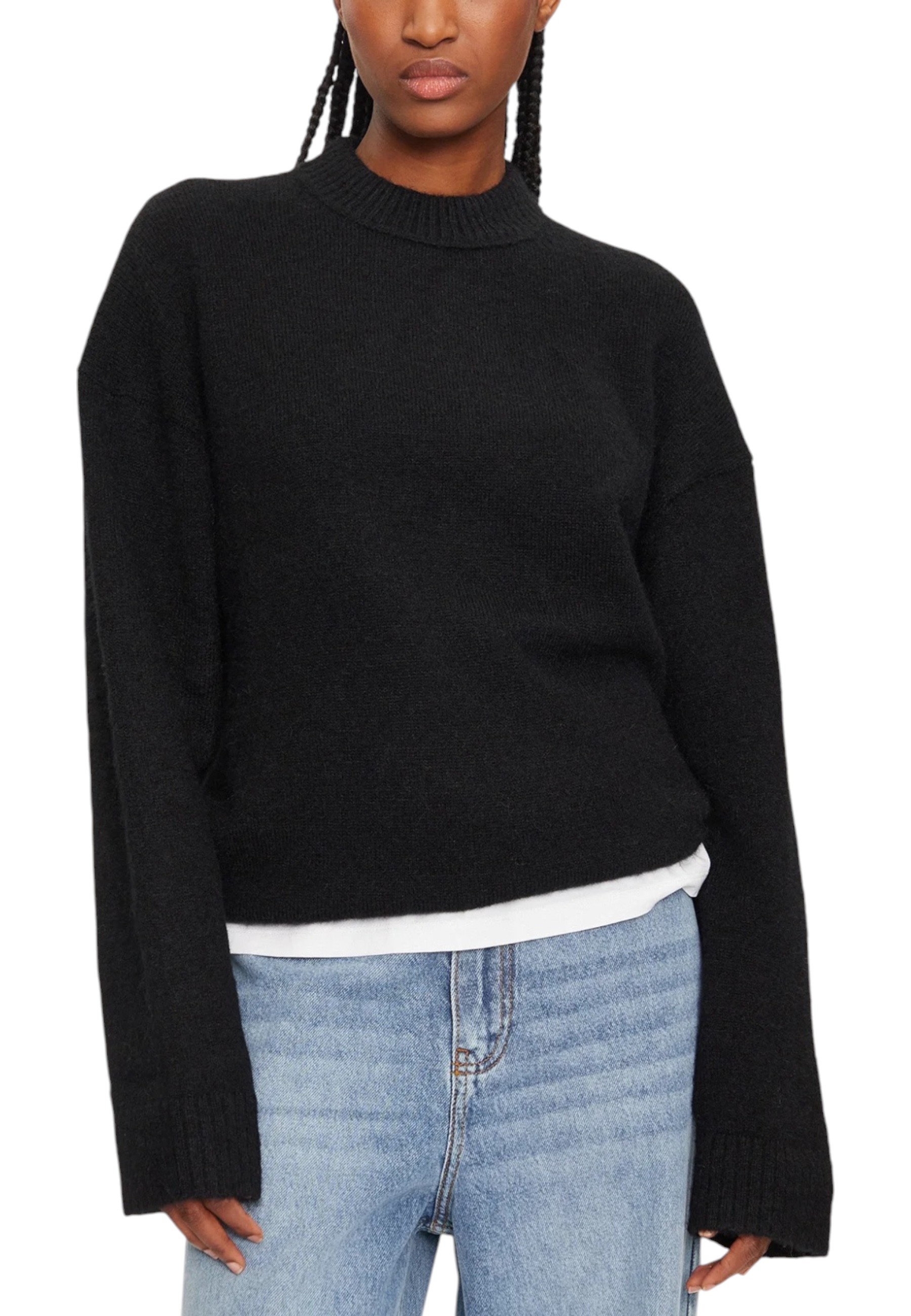 Снимка на Дамски пуловер и дънки тип „бойфренд“ от Calvin Klein