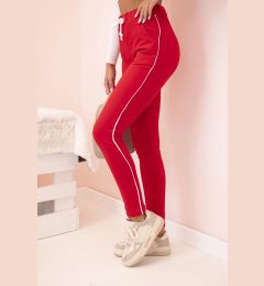 Снимка на Дамски спортни панталони с райета