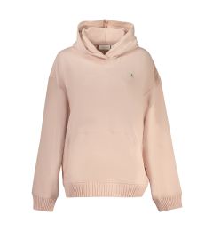 Снимка на Дамски суичър с качулка Calvin Klein в розово