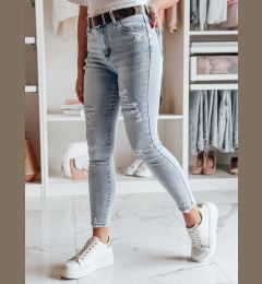 Снимка на Дамски тесни дънки TAVELLIA с висока талия