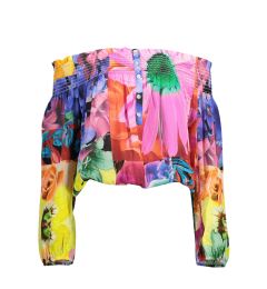 Снимка на Дамски топ с дълъг ръкав Desigual