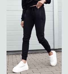 Снимка на Дамски черни спортни панталони