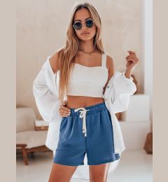 Снимка на Дамски шорти HOT VIBE сини