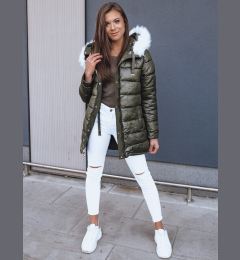 Снимка на Дамско двулицево яке парка MELVIN зелено Dstreet