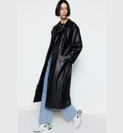 Снимка на Дамско палто Trendyol TWOAW23TR00016/Black
