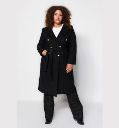 Снимка на Дамско палто. Trendyol TBBAW23DD00005/Black