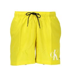 Снимка на Жълт мъжки бански костюм Calvin Klein