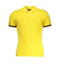 Снимка на Жълта мъжка поло тениска K-WAY