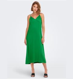 Снимка на Зелени дамски сатенени мидишрокли за закачалки ONLY Cosmo - Women