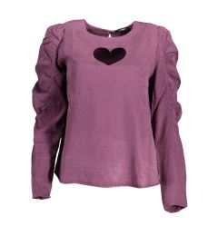 Снимка на Лилава блуза с дълъг ръкав Desigual