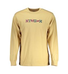 Снимка на Мъжка бежова тениска с дълъг ръкав VANS