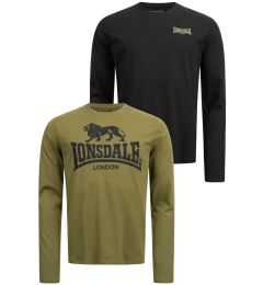 Снимка на Мъжка блуза. Lonsdale 115087-Black/Olive
