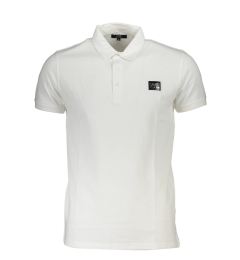 Снимка на Мъжка бяла поло риза Cavalli Class