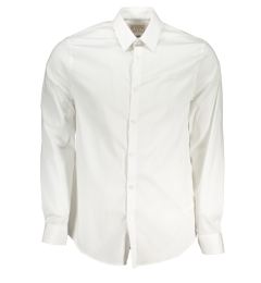 Снимка на Мъжка бяла риза GUESS JEANS