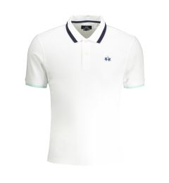 Снимка на Мъжка бяла тениска поло La Martina