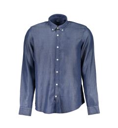Снимка на Мъжка дънкова риза с дълъг ръкав