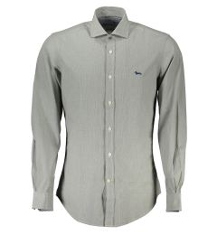 Снимка на Мъжка зелена риза с дълъг ръкав