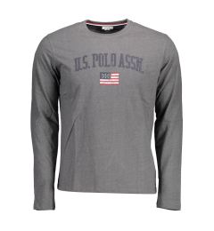 Снимка на Мъжка къса поло тениска с дълъг ръкав