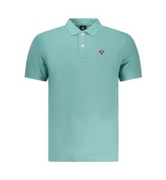 Снимка на Мъжка поло риза в цвят мента