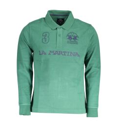 Снимка на Мъжка поло риза с дълъг ръкав La Martina