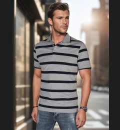 Снимка на Мъжка раирана поло риза