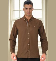 Снимка на Мъжка риза Dewberry Earth