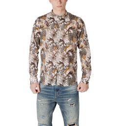 Снимка на Мъжка риза Gianni Lupo с флорален мотив