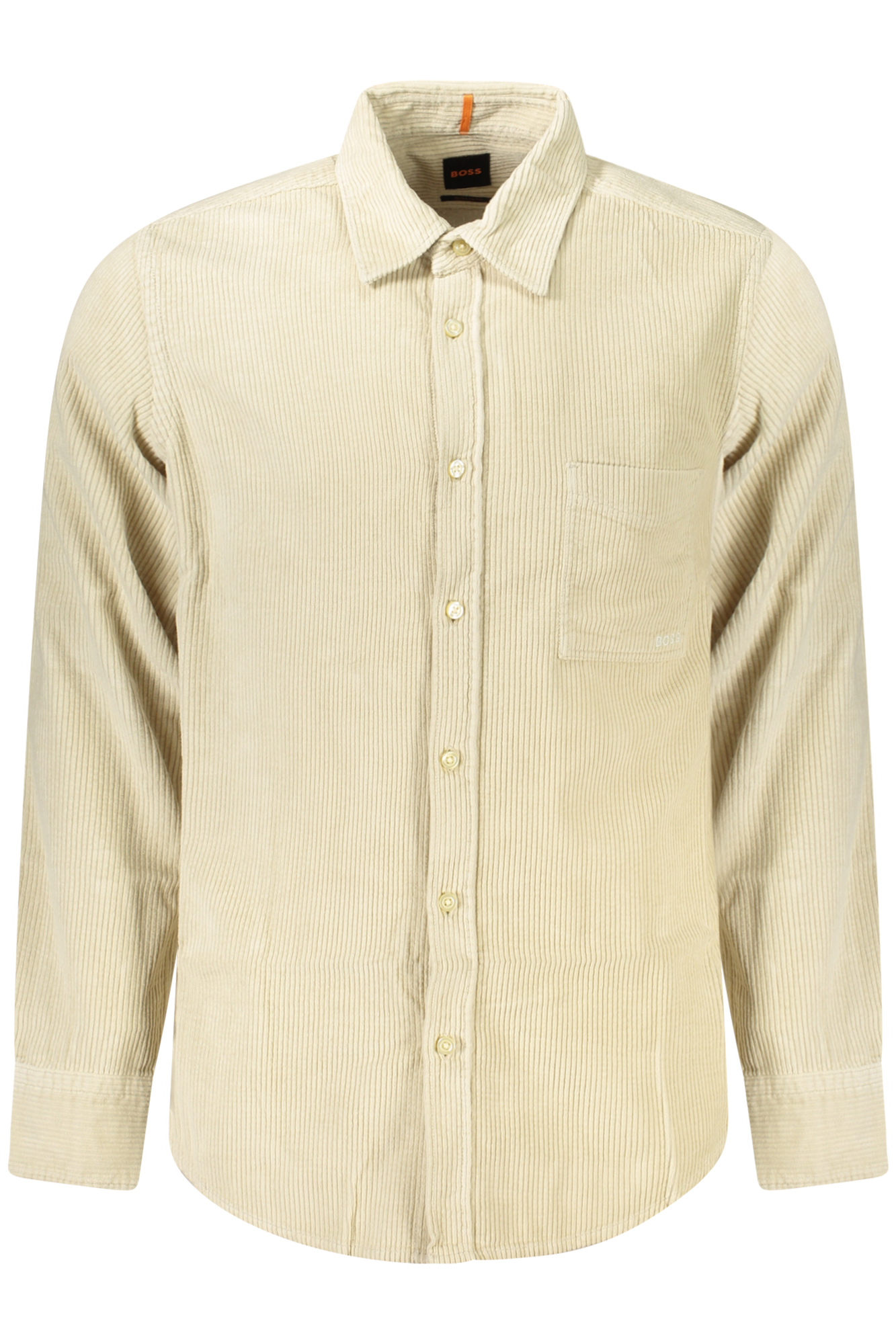 Снимка на Мъжка риза HUGO BOSS бежова