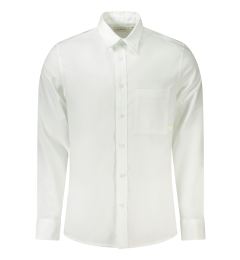 Снимка на Мъжка риза с дълъг ръкав CALVIN KLEIN, бяла