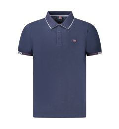 Снимка на Мъжка синя поло риза