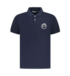 Снимка на Мъжка синя поло тениска Trussardi