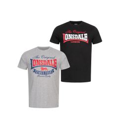 Снимка на Мъжка тениска. Lonsdale Double Pack